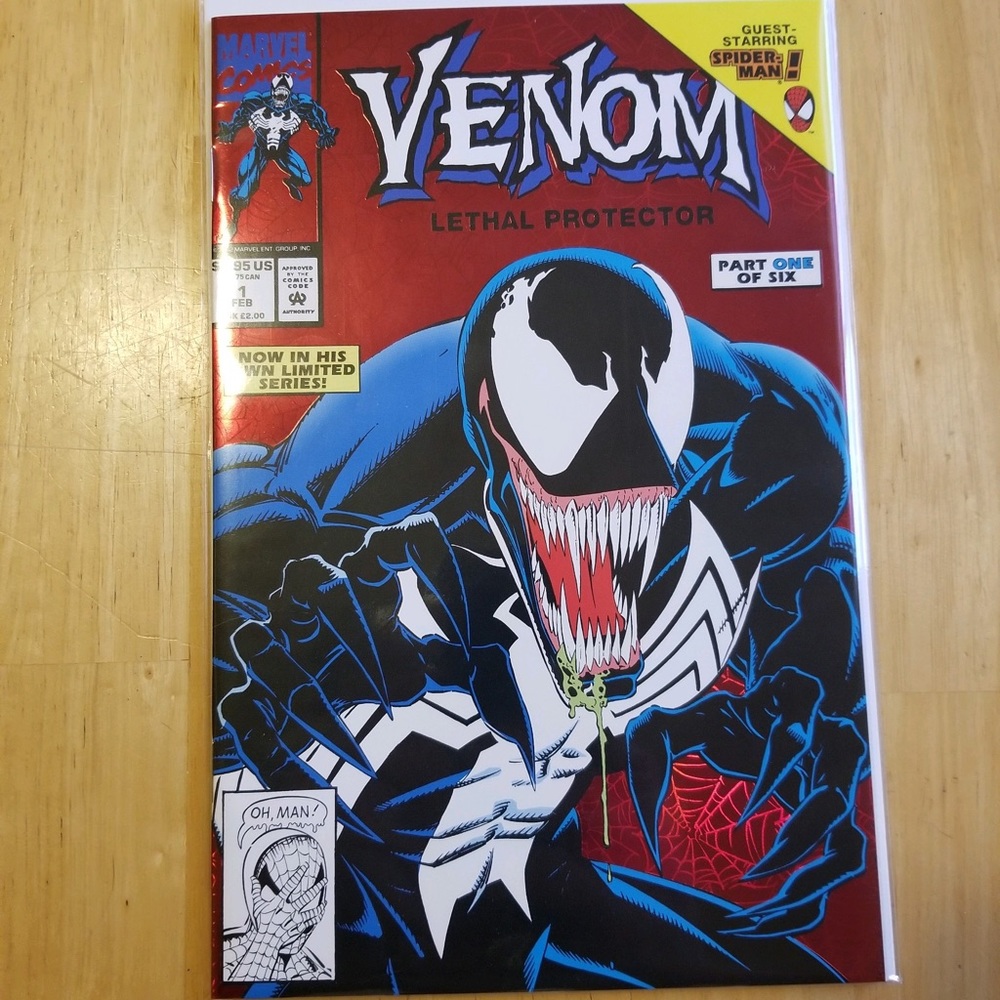 Venom #1 Lethal Protector Red Foil
